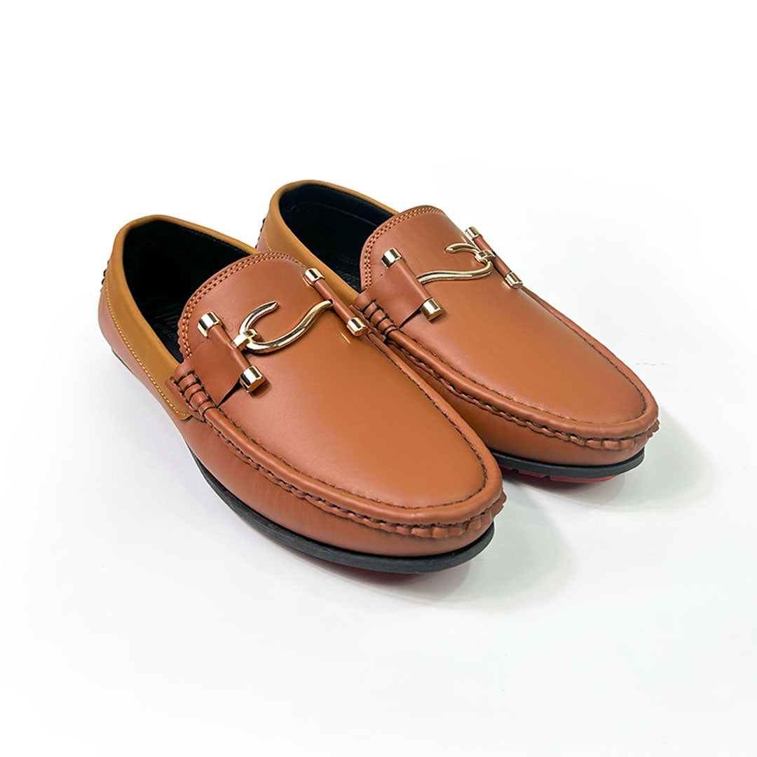 Formal Leather Loafers - Brown Formal Loafers