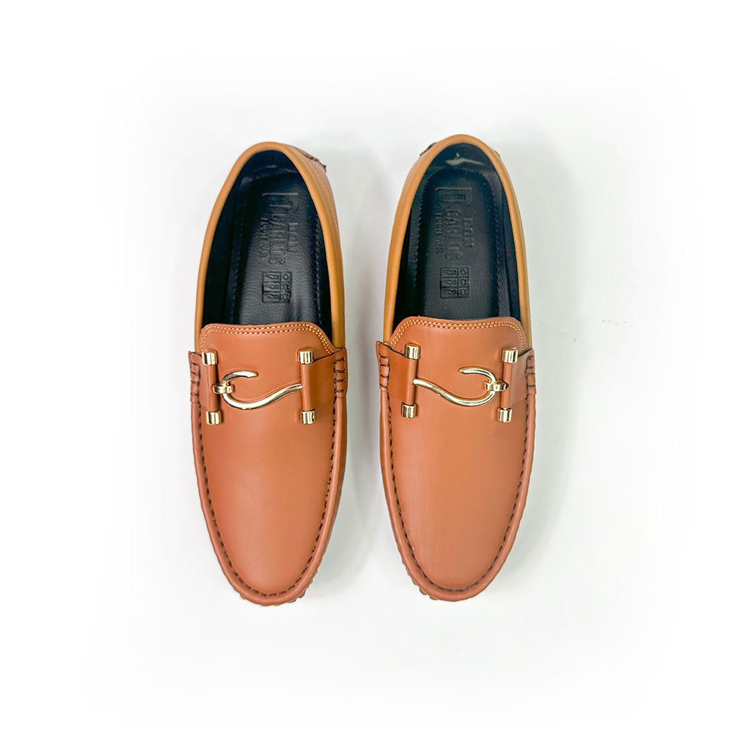 Formal Leather Loafers - Brown Formal Loafers