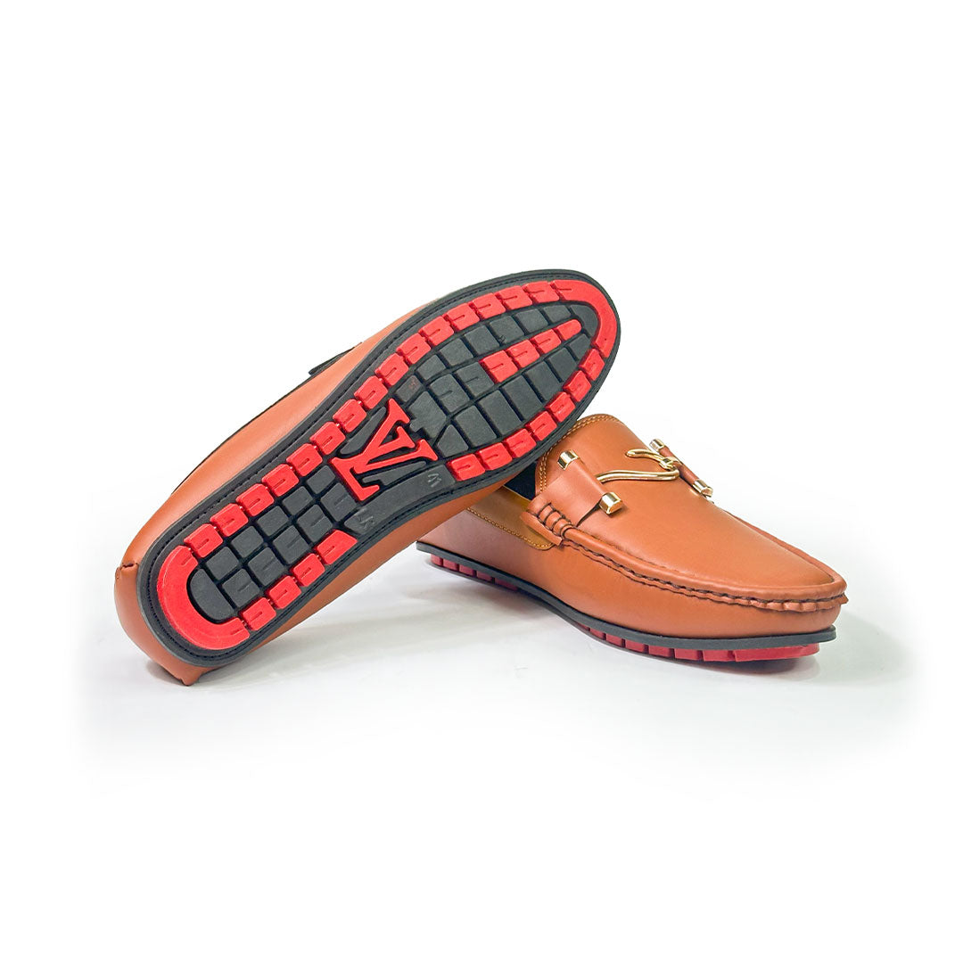 Formal Leather Loafers - Brown Formal Loafers