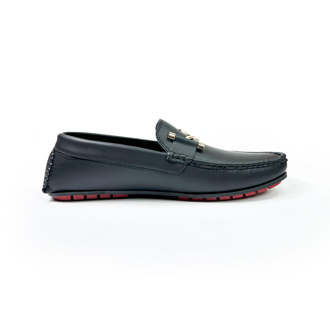 Formal Leather Loafers - Black Loafers