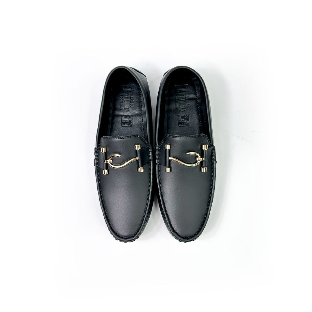 Formal Leather Loafers - Black Loafers